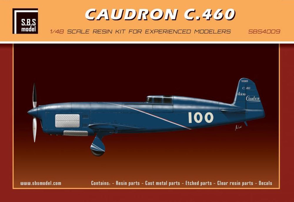 SBS Model SBSK4009 1:48 Caudron C.460
