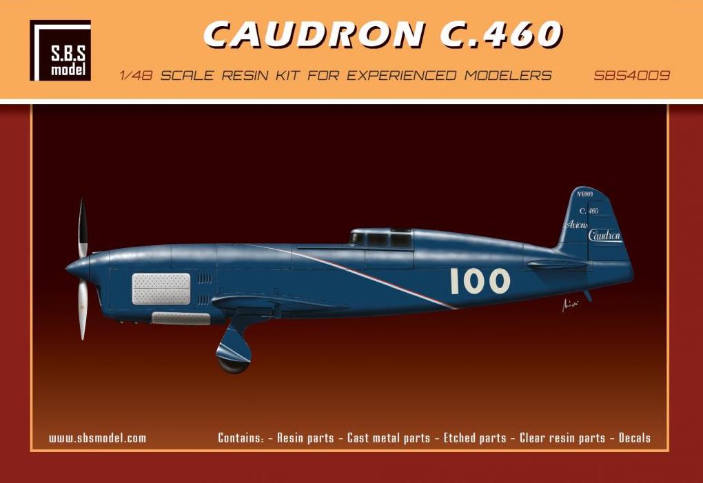 SBS Model SBSK4009 1:48 Caudron C.460