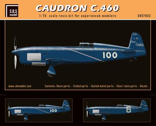 SBS Model SBSK7023 1:72 Caudron C.460