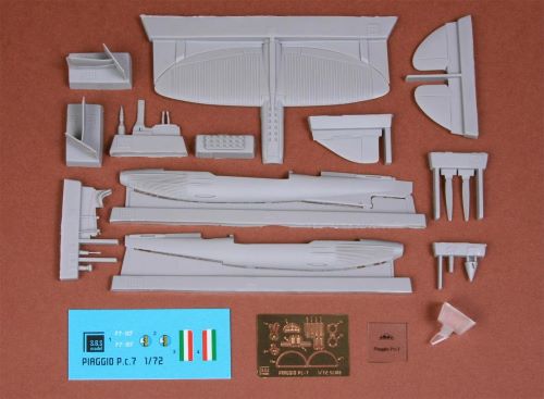 SBS Model SBSK7025 1:72 Piaggio PC-7 full resin kit