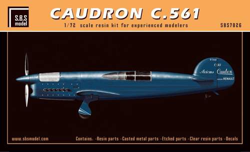 SBS Model SBSK7026 1:72 Caudron C.561