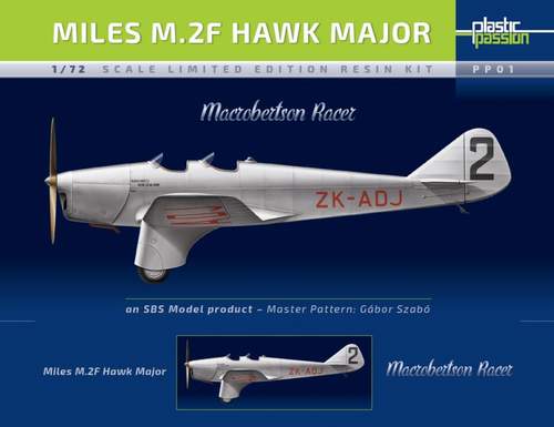 SBS Model SBSPP01 1:72 Miles M.2F 'Macrobertson Racer'