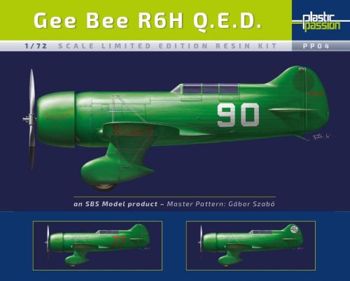 SBS Model SBSPP04 1:72 Gee Bee R6H QED Resin+decal