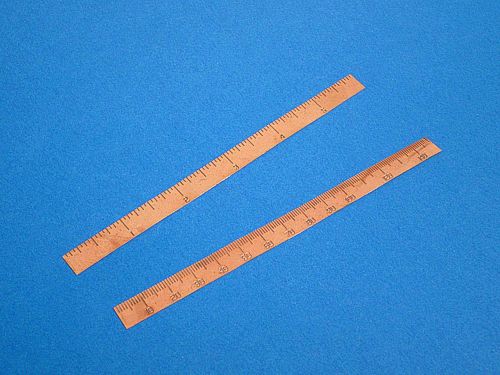 SBS Model SBSRULIN Flexible copper rule in INCHES