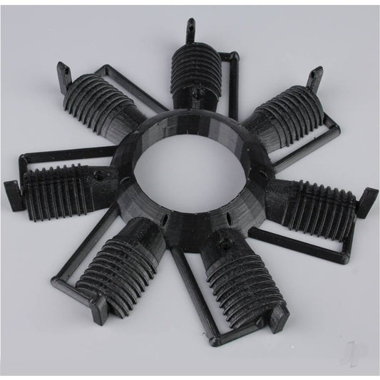 ScaleBitz 1:6 Scale WWI 7-Cylinder Rotary Engine (155mm 6 1/8in) 31000