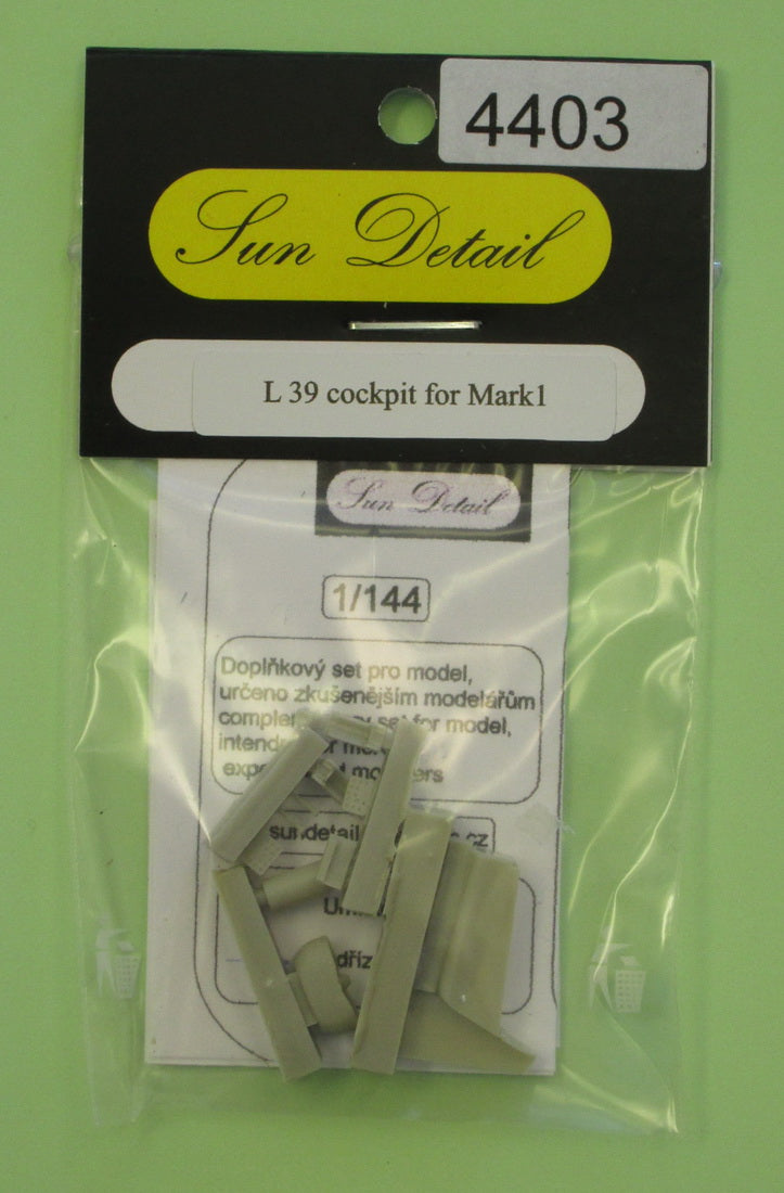 Sun Details SD-R4403 1:144 Aero L-39 cockpit