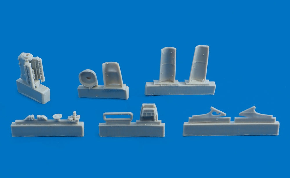 Sun Details SD-R4404 1:144 Messerschmitt Bf-109 engine