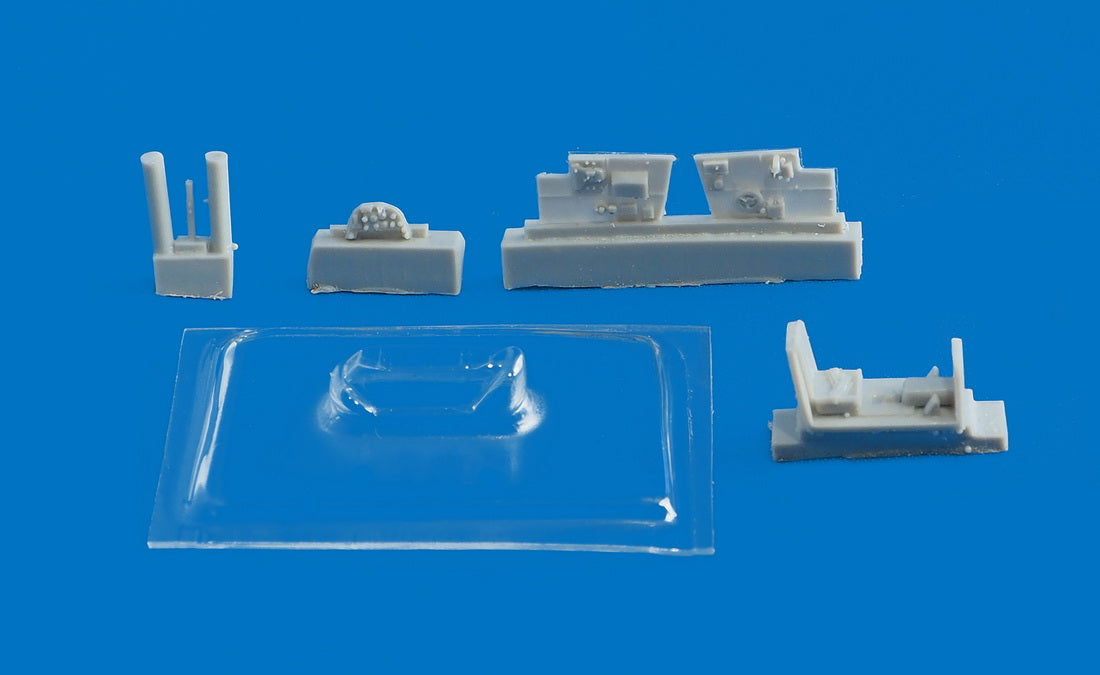 Sun Details SD-R4405 1:144 Messerschmitt Bf-109 cockpit
