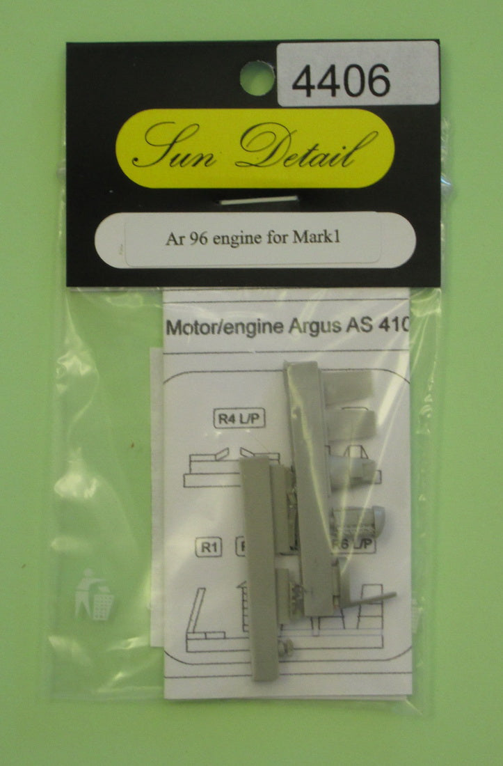 Sun Details SD-R4406 1:144 Avia/Letov C-2/Arado Ar-96B engine