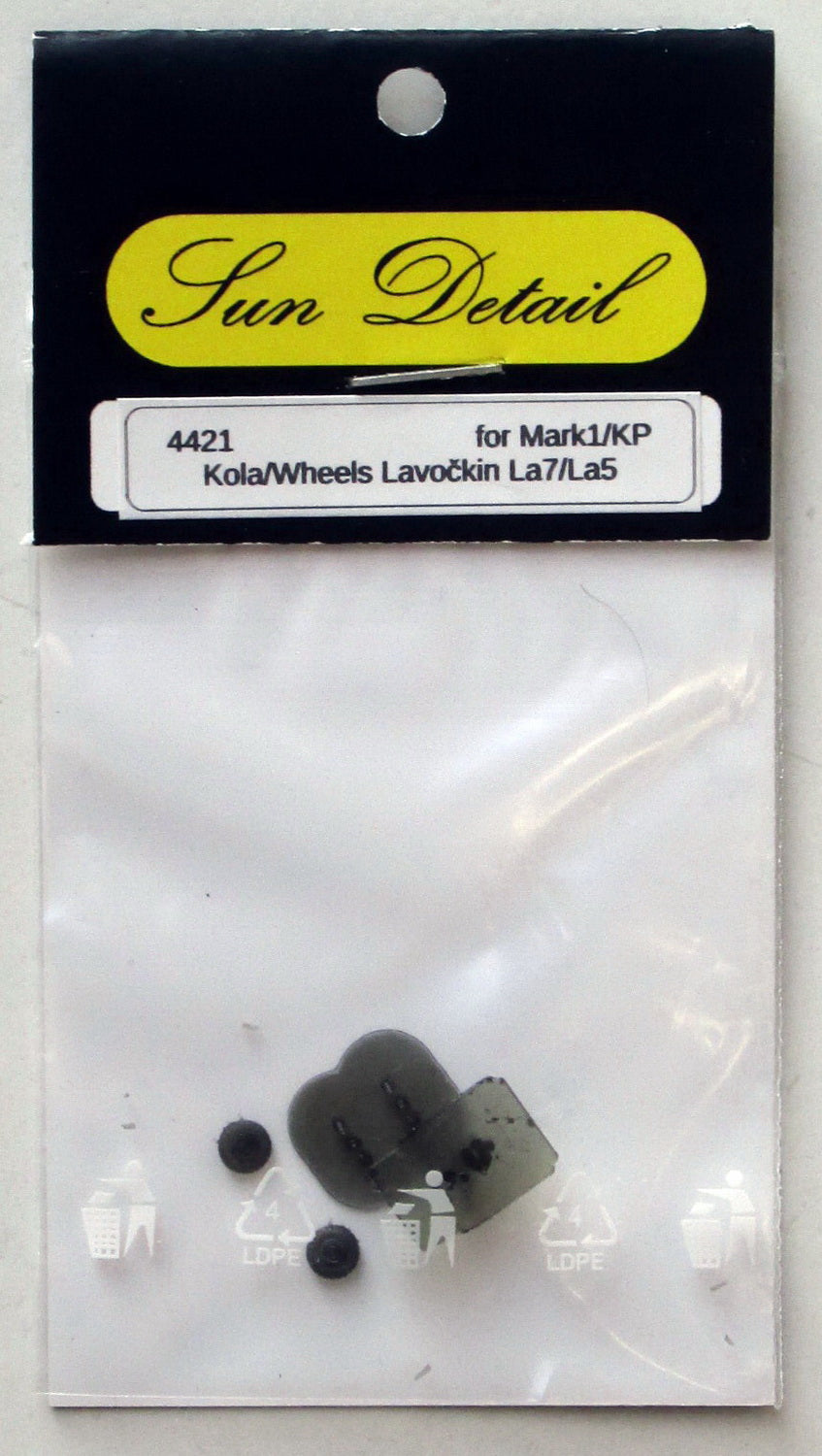 Sun Details SD-R4421 1:144 Lavochkin La-5/La-7 wheels