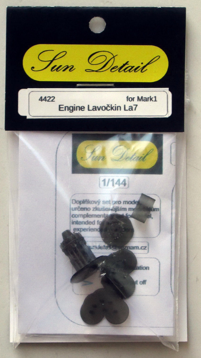 Sun Details SD-R4422 1:144 Lavochkin La-7 engine