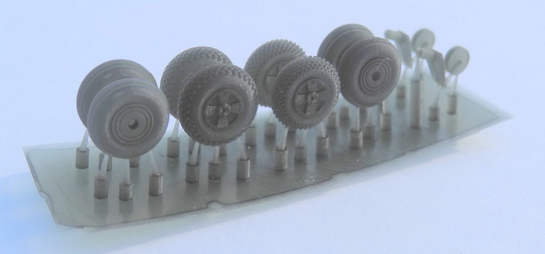 Sun Details SD-R4432 1:144 Hawker Sea Fury wheels
