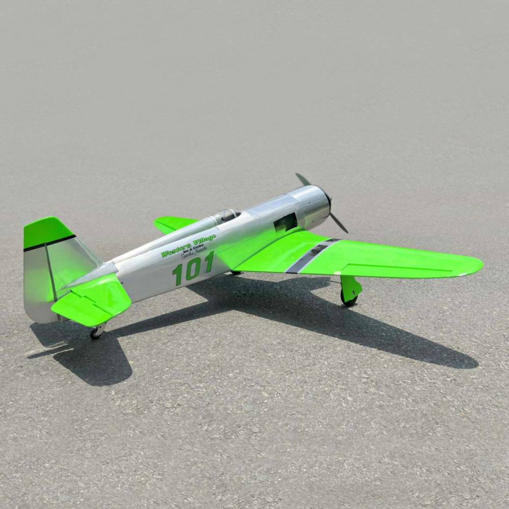 Seagull Reno YAK 11 Reno Racer (Perestroika) 1.8m (71in) 35cc - Green / Chrome 302NP