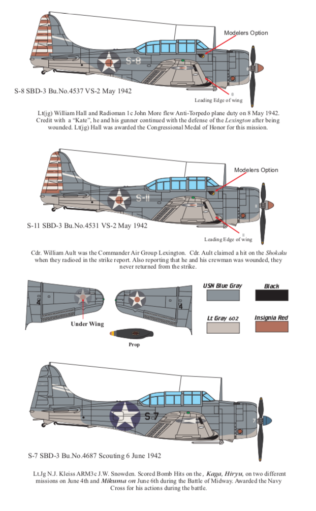 Starfighter SFD48013 Douglas SBD-3 Dauntless Pacific 1:48