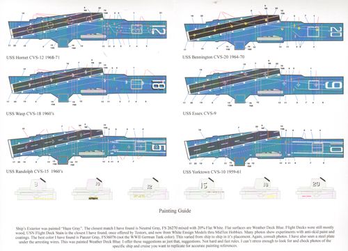 Starfighter Decals SFD540100 1:530 USS Hornet