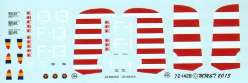Starfighter Decals SFD72142 1:72 USN Hit and Run Raids Spring 1942