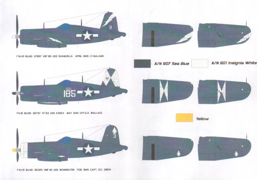 Starfighter Decals SFD72143 1:72 Bent Wing Birds Pt