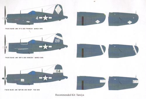 Starfighter Decals SFD72143 1:72 Bent Wing Birds Pt
