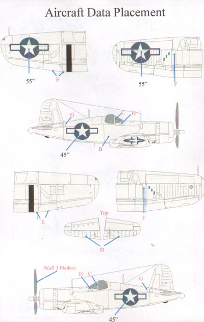 Starfighter Decals SFD72143 1:72 Bent Wing Birds Pt