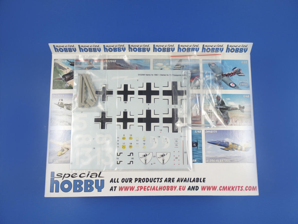Special Hobby SH32009 1:32 Heinkel He-100D-1 Propaganda Jager