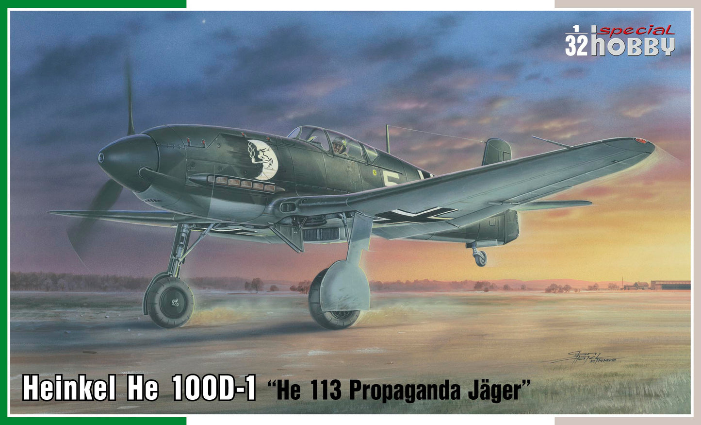 Special Hobby SH32009 1:32 Heinkel He-100D-1 Propaganda Jager