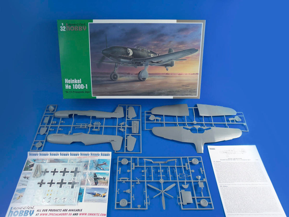 Special Hobby SH32009 1:32 Heinkel He-100D-1 Propaganda Jager