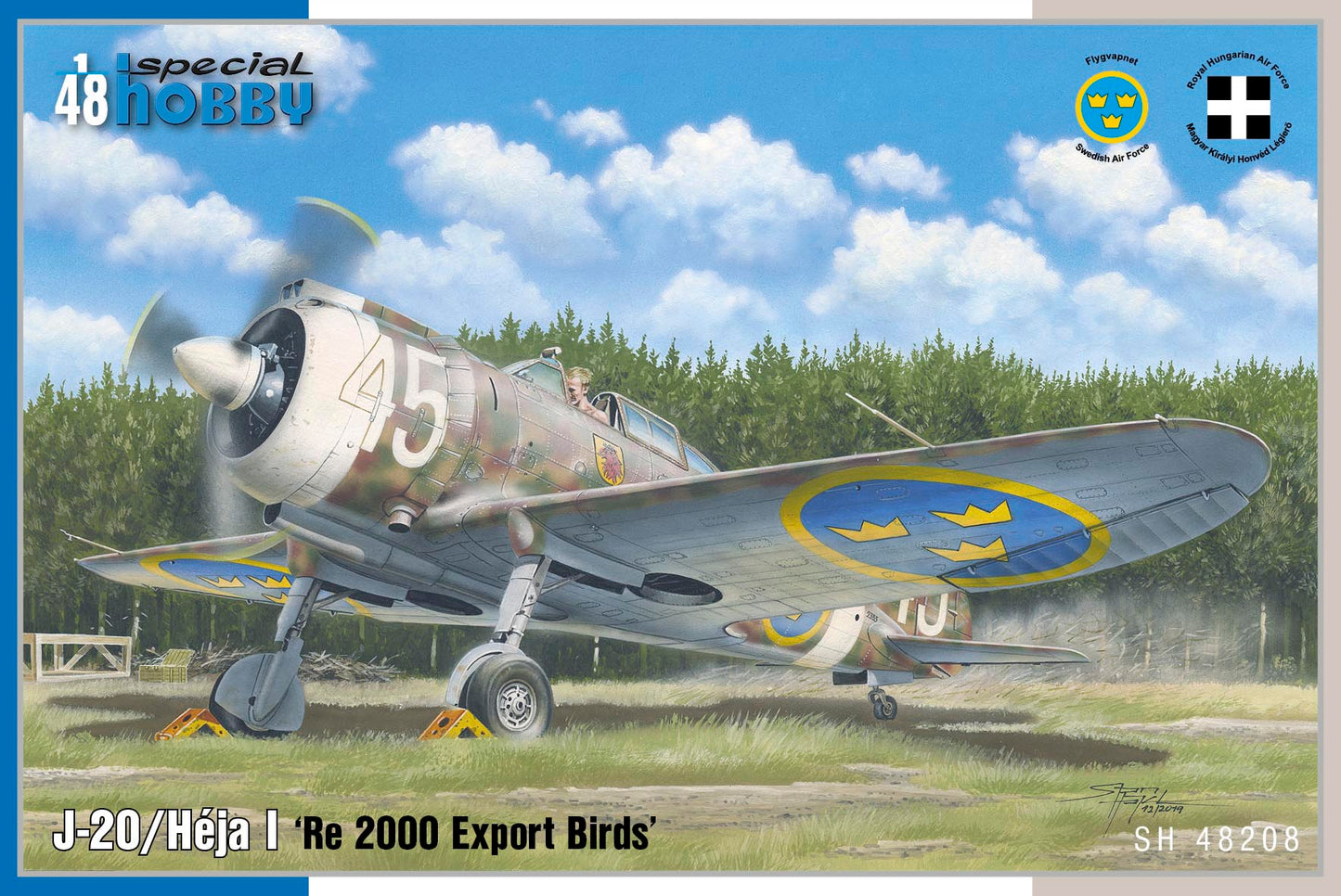 Special Hobby SH48208 1:48 J-20/Heja I 'Reggiane' 2000 Export Birds'
