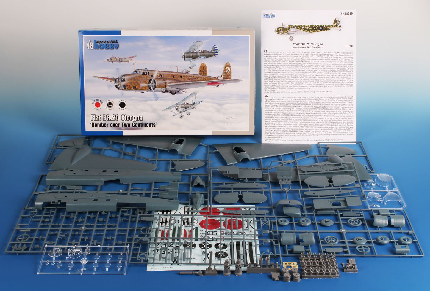 Special Hobby SH48229 Fiat Br.20 Cicogna Bomber 1:48