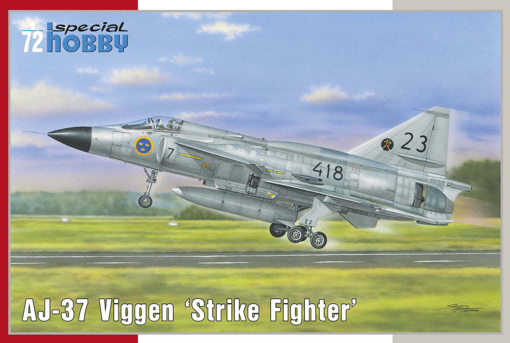 Special Hobby SH72378 Saab AJ-37 Viggen Strike 1:72