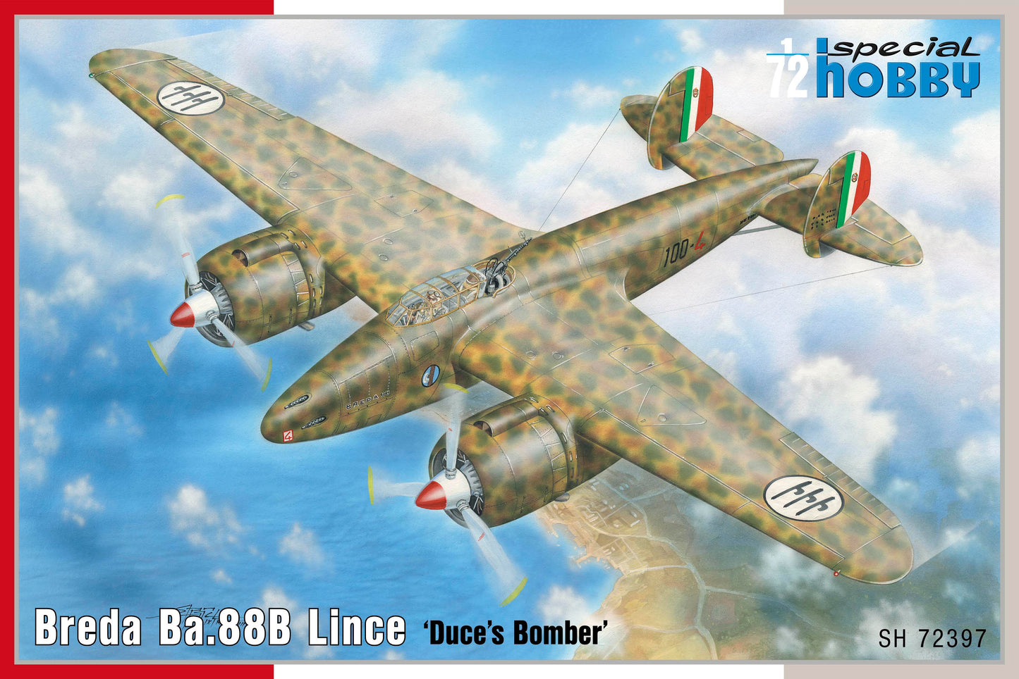 Special Hobby SH72397 Breda Ba.88B Lince What-if 1:72