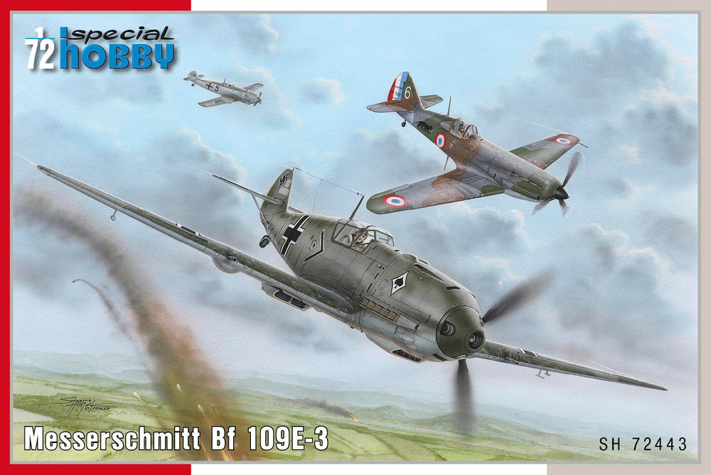 Special Hobby SH72443 Messerschmitt Bf-109E-3 1:72