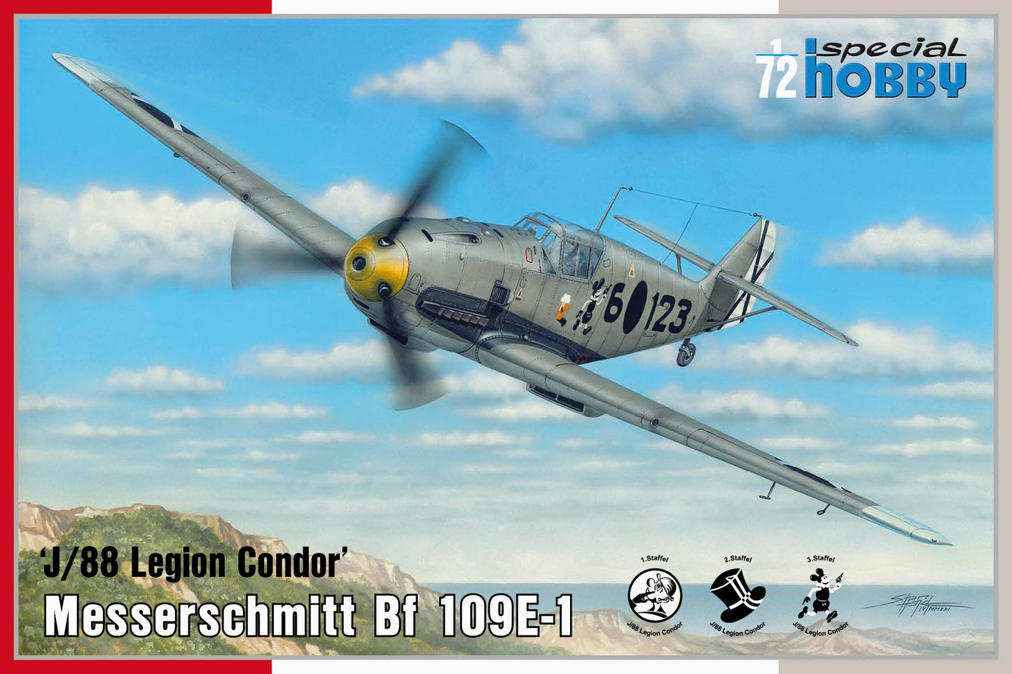 Special Hobby SH72459 Bf-109E-1 Legion Kondor 1:72