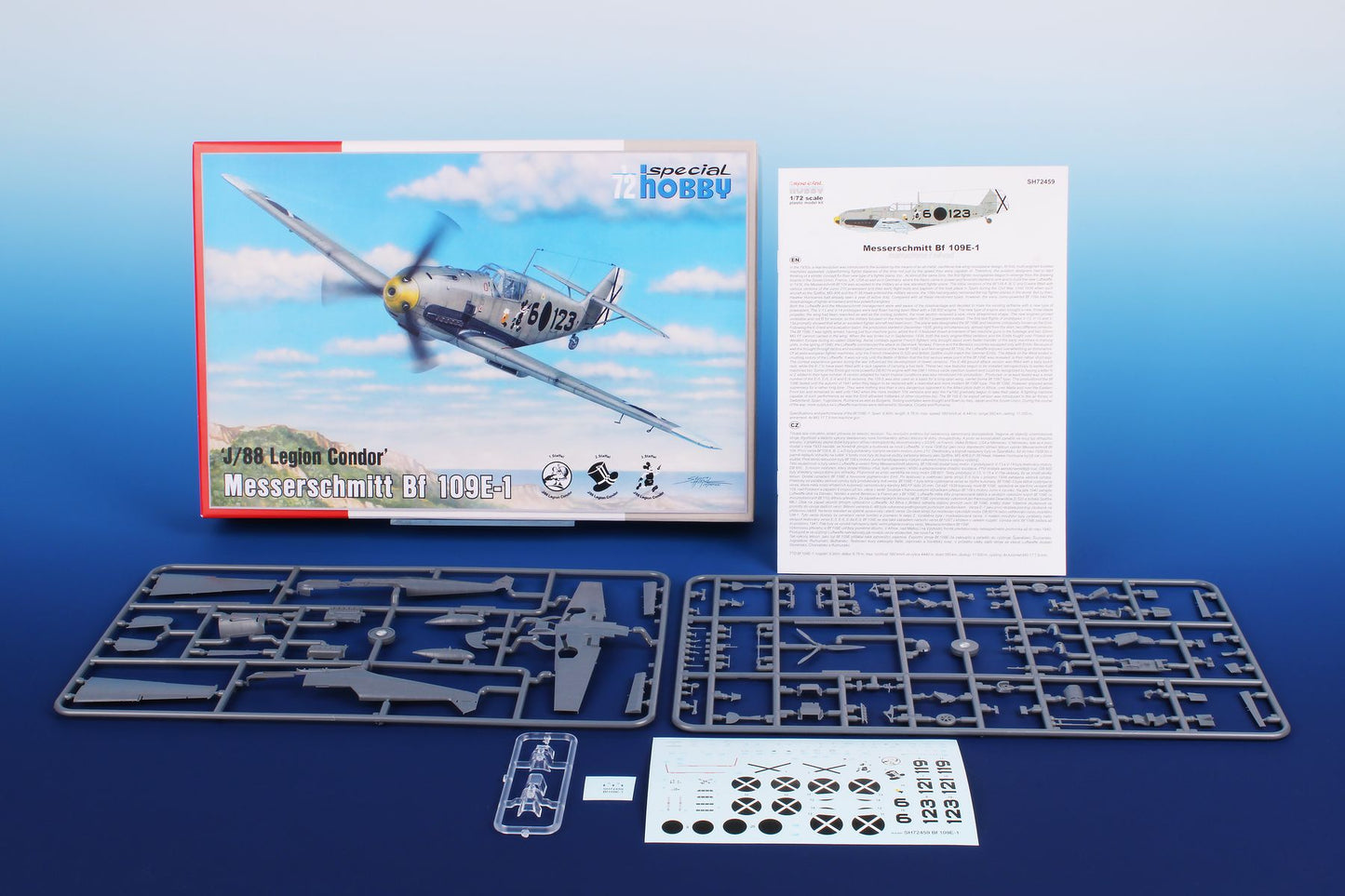 Special Hobby SH72459 Bf-109E-1 Legion Kondor 1:72