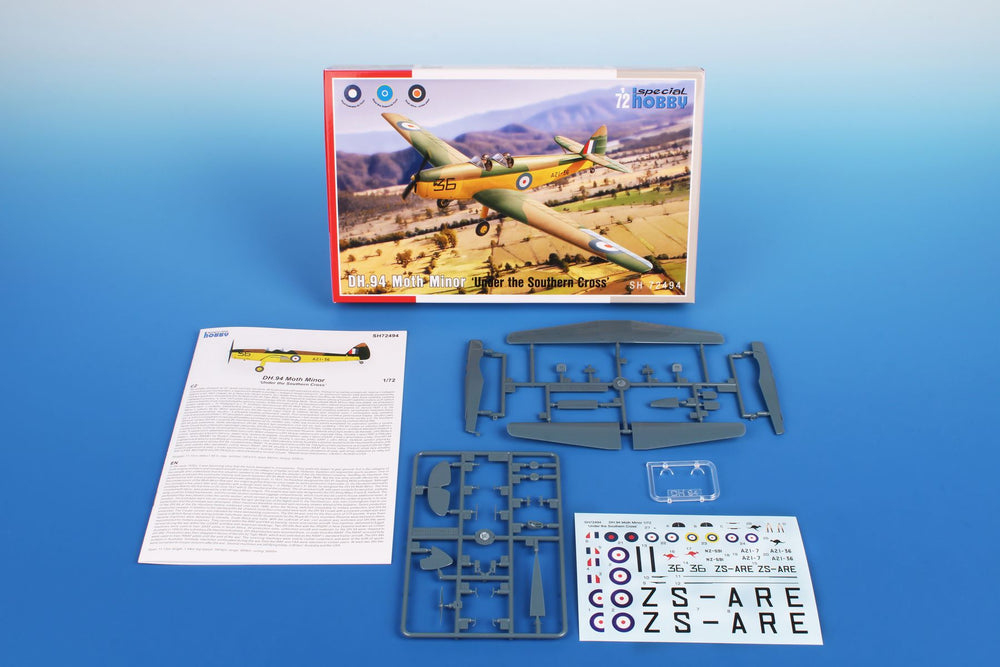Special Hobby SH72494 1:72 DH.94 Moth Minor 'Under the Southern Cross'
