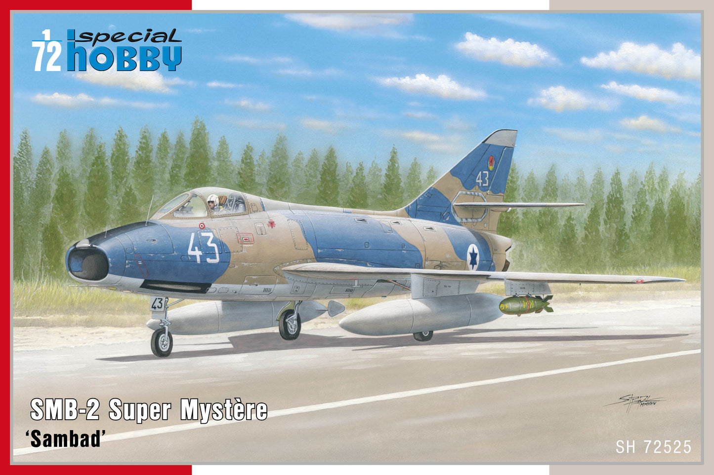 Special Hobby SH72525 Dassault SMB-2 Super Mystere 1:72