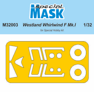 Special Hobby SHM32003 1:32 Westland Whirlwind Mk.I Mask