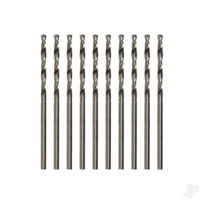 Modelcraft HSS Drill Bits 1.0mm (10) SHSPDR1910-10