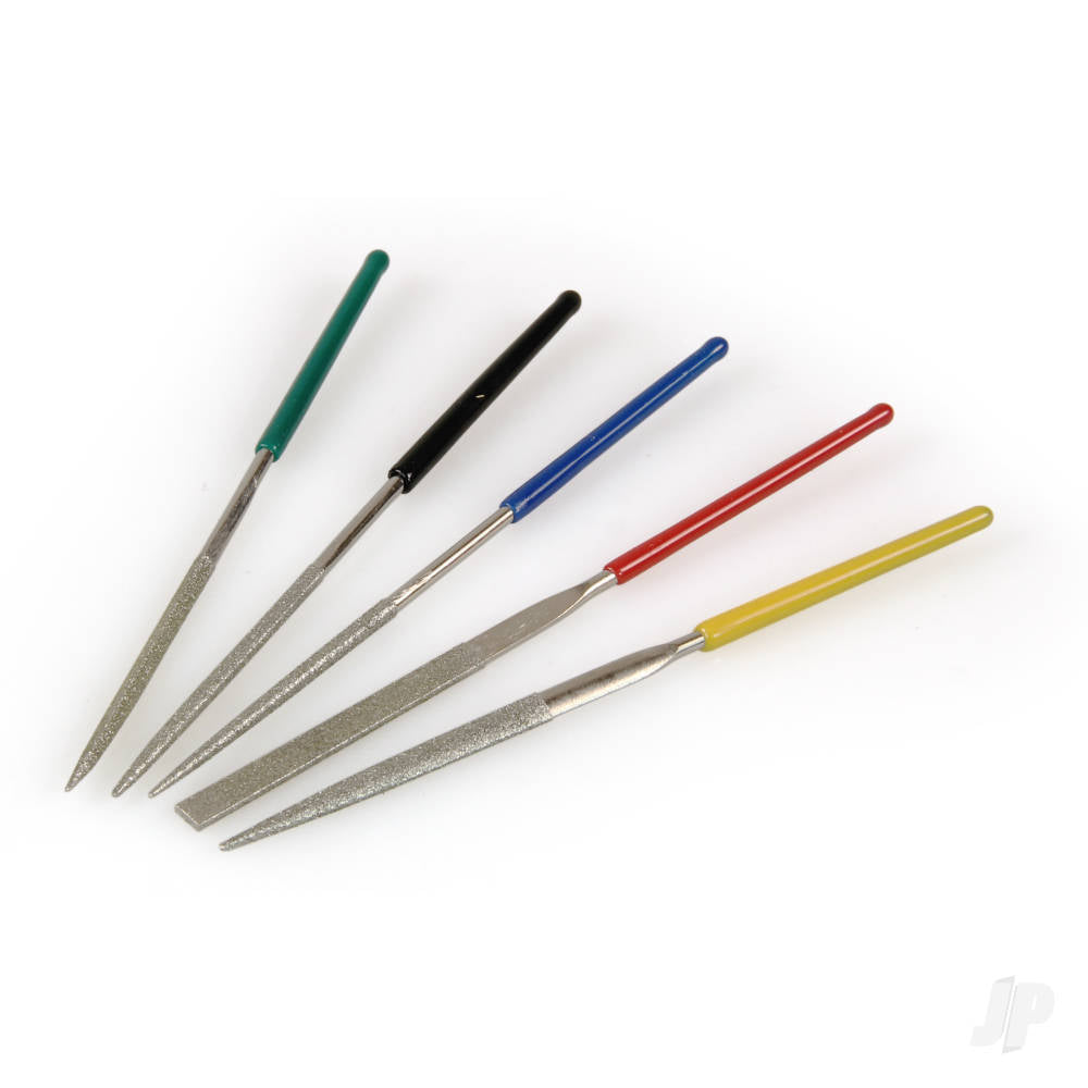 Modelcraft Diamond Needle Files (Set of 5) (Pfl6007) SHSPFL6007