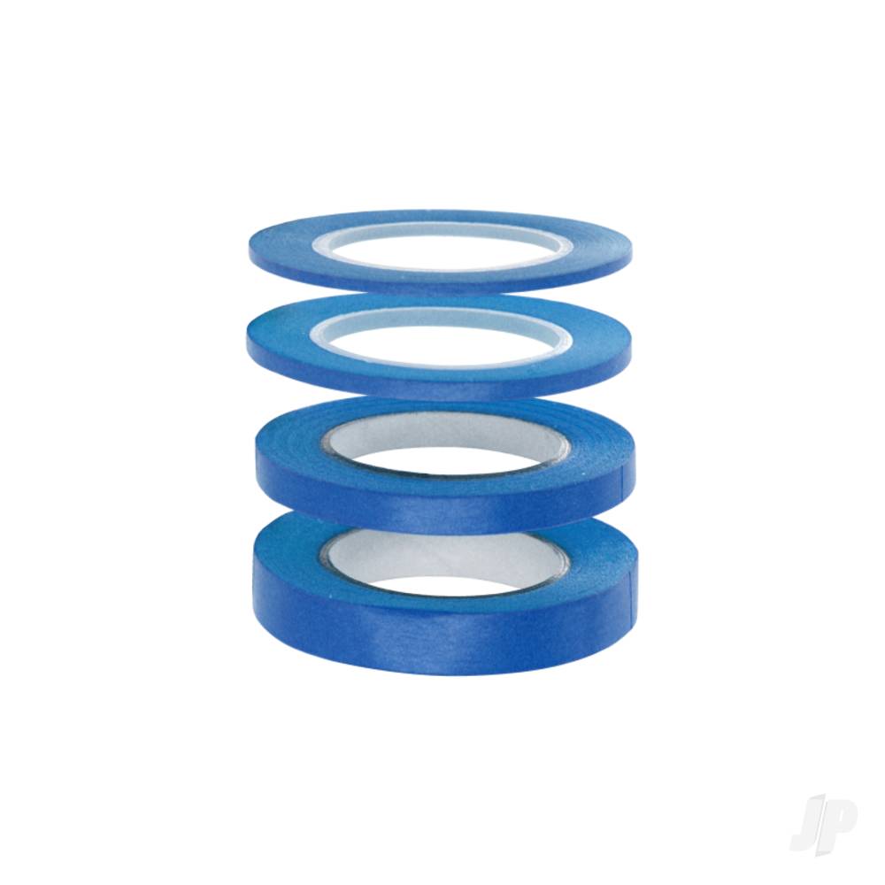 Modelcraft Flexible Masking Tape 4 Pack (1, 2, 3, 6mm) SHSPMA3000-4