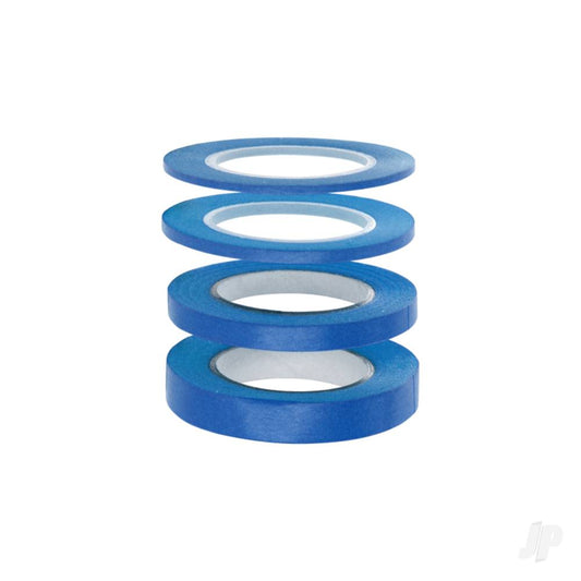 Modelcraft Flexible Masking Tape 4 Pack (1, 2, 3, 6mm) SHSPMA3000-4