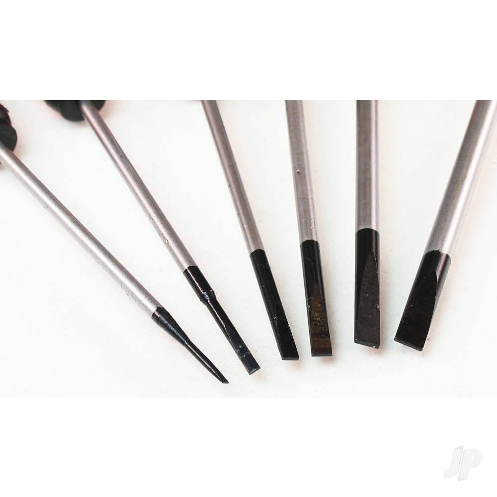 Modelcraft PSD1600 6pc Slotted Screw Driver Set SHSPSD1600