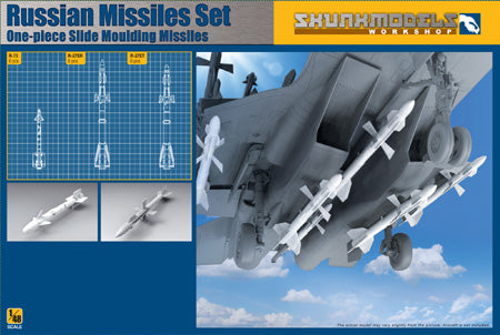 Skunkworks SKW48029 1:48 Soviet Aircraft Missile Set