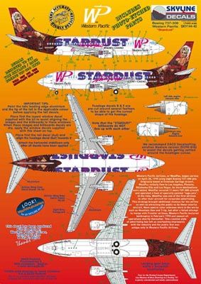 Skyline SKY14040 Boeing 737-300 WP Stardust Las Vegas 1:144