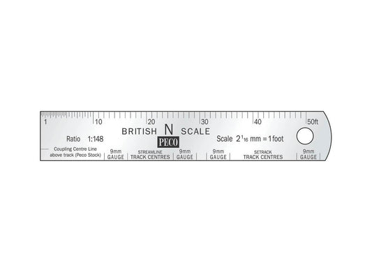 PECO SL-320 N Scale Rule N Gauge