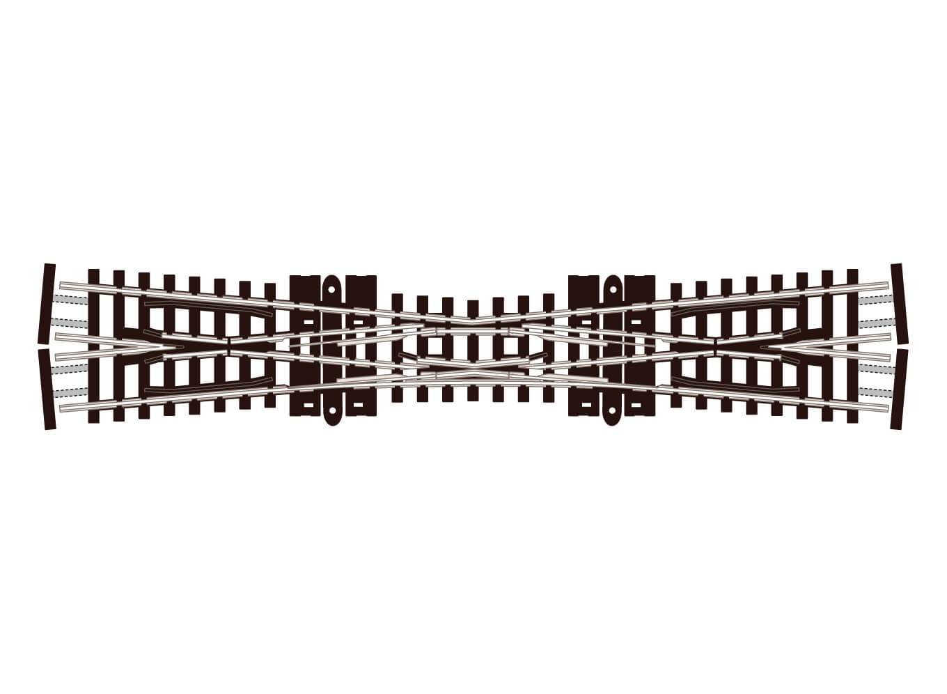 PECO SL-380F Crossing, Single Slip N Gauge