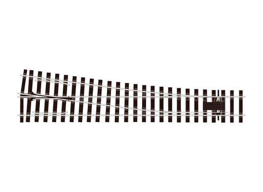 PECO SL-E791BH Bullhead O Gauge RH Turnout - Medium Radius O Gauge