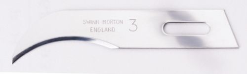 Swann Morton SM1243 Curved blade for handle 1235