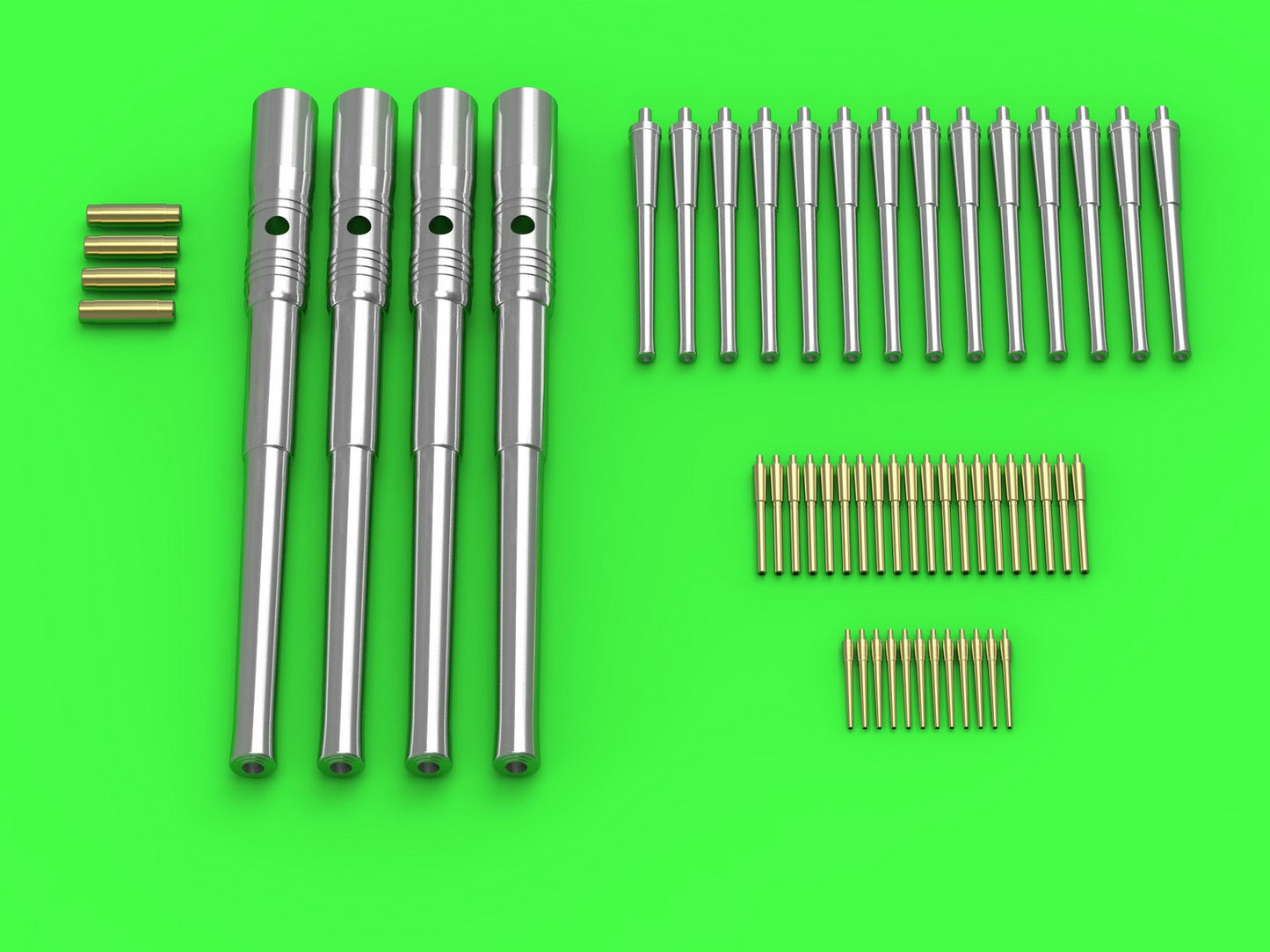 Master SM200-009 1:200 Mikasa 1905 Japanese Battleship armament barrels