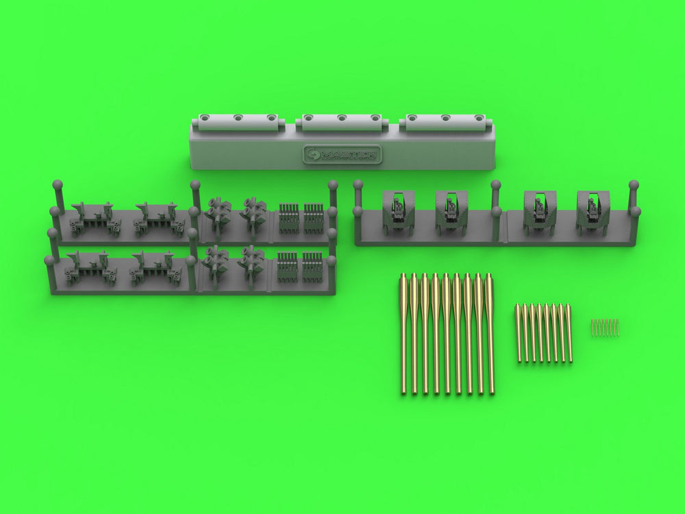 Master SM350-118 1:350 French Light Cruiser Marseillaise armament