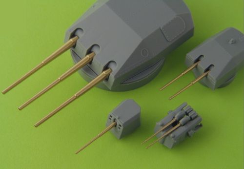 Master SM350-057 1:350 Battleship Scharnhorst armament without blastbags
